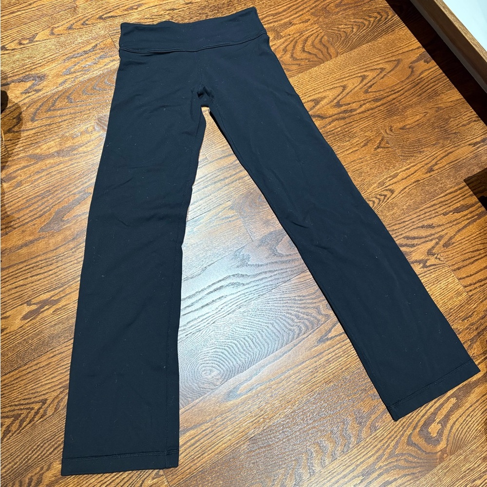 lululemon Black flared Leggings